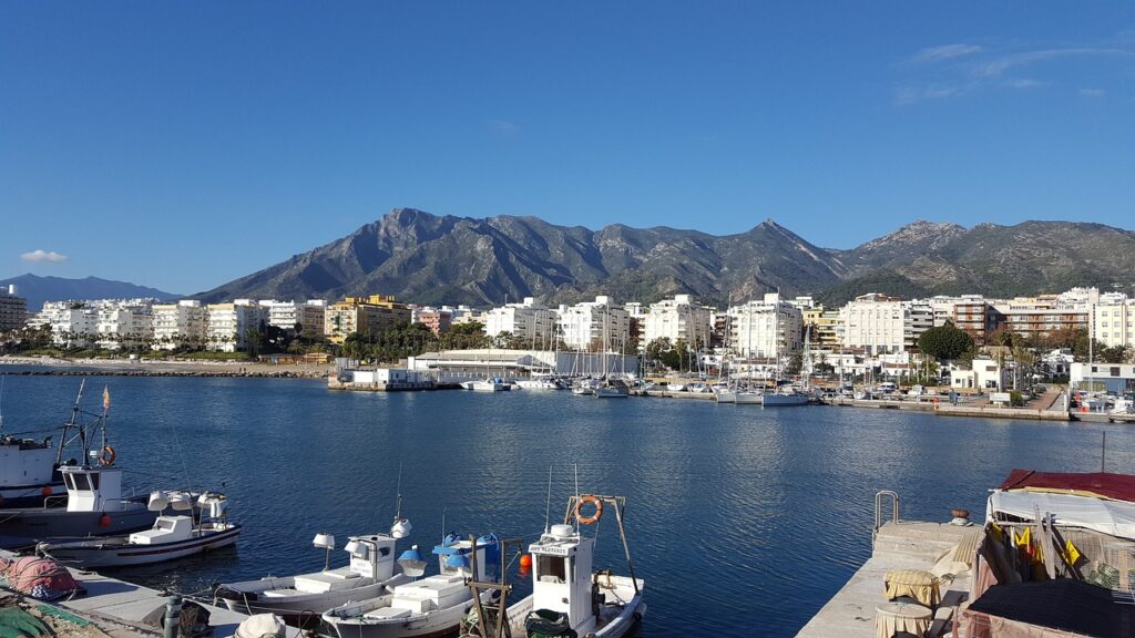 port, marbella, andalusia